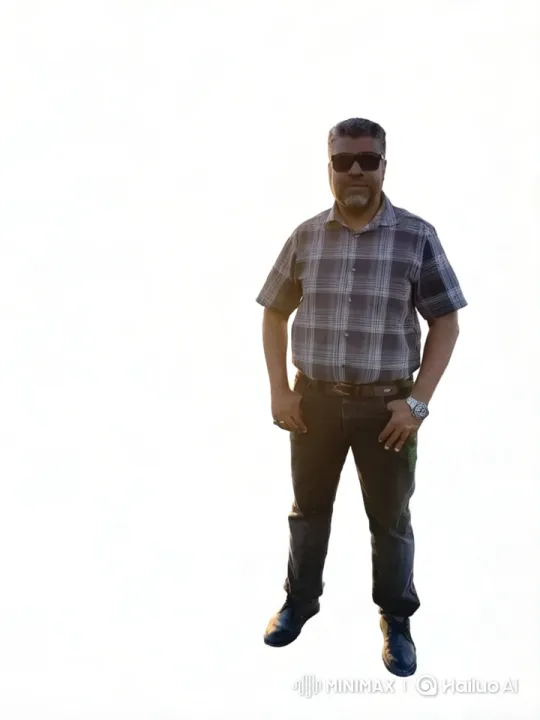 Confident Man Showcased in Dynamic Video with Clean Aesthetic – AI Generated Video | Hailuo AI