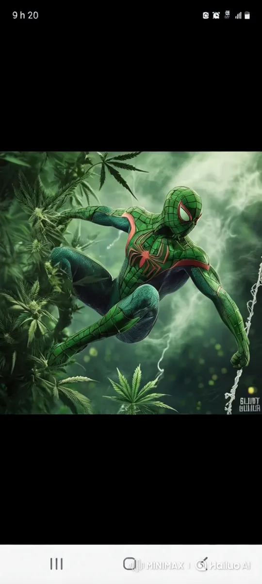Live2D Spider Character Glides Through Enchanted Forest – AI Generated Video | Hailuo AI