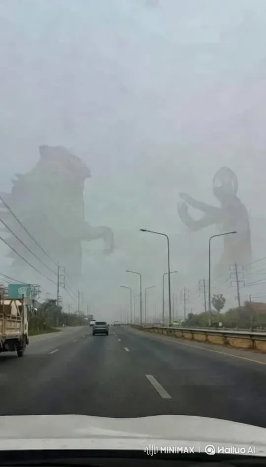 Colossal Monster and Robot Engage in Martial Arts Battle – AI Generated Video | Hailuo AI