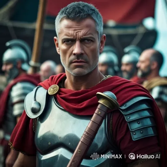 Roman Centurion Reflects on Battle's Aftermath – AI Generated Video | Hailuo AI