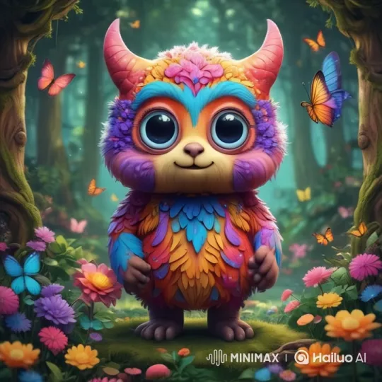 Magical Creature Unleashes Bugs in Enchanted Forest – AI Generated Video | Hailuo AI