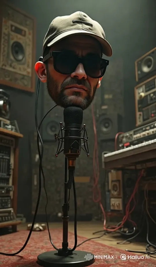 Dancing in a High-Tech Recording Studio – AI Generated Video | Hailuo AI