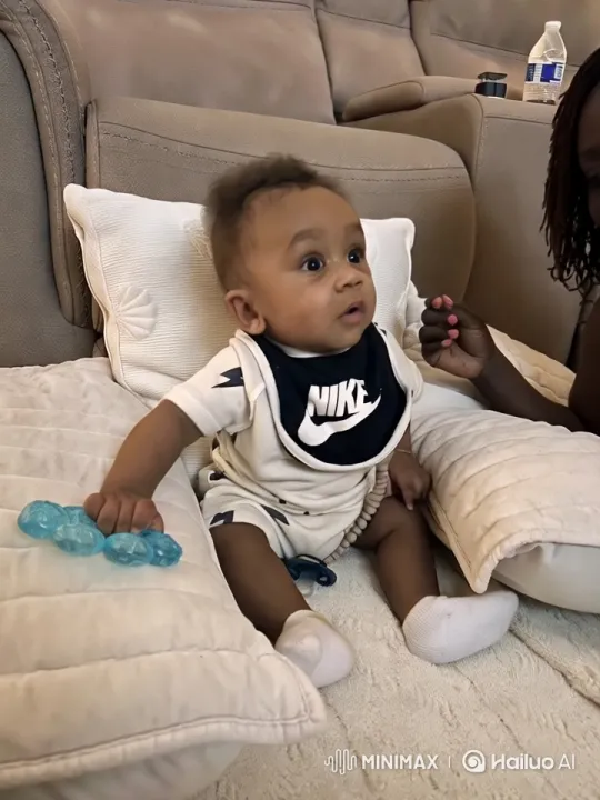 Baby Dancing and Playing with Determination – AI Generated Video | Hailuo AI