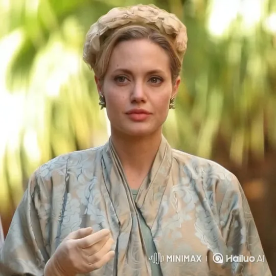 Elegant Person Enjoying a Serene Garden Scene – AI Generated Video | Hailuo AI