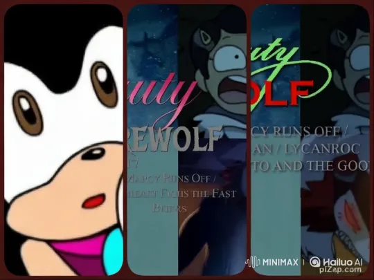 Animated Video: Ugly Wolf, Marcy's Run, Lycanroc Scene – AI Generated Video | Hailuo AI