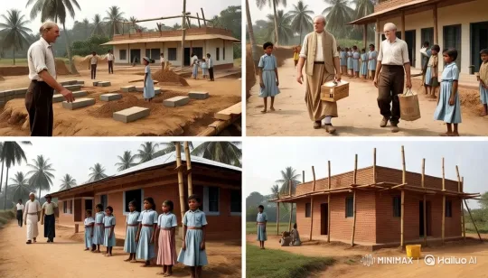 William Goudie's Missionary Work in Early 20th-Century South India – AI Generated Video | Hailuo AI