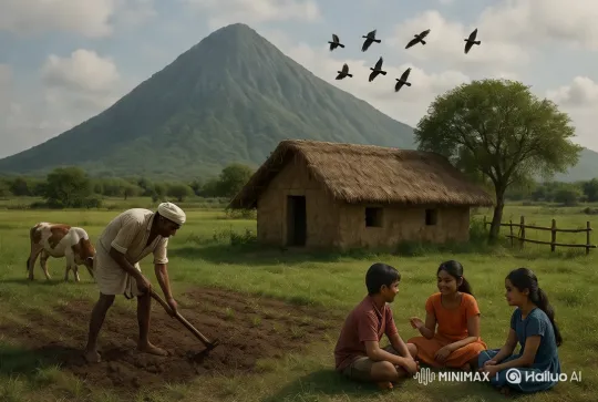 Rural Serenity: Harmony of Nature and Life – AI Generated Video | Hailuo AI