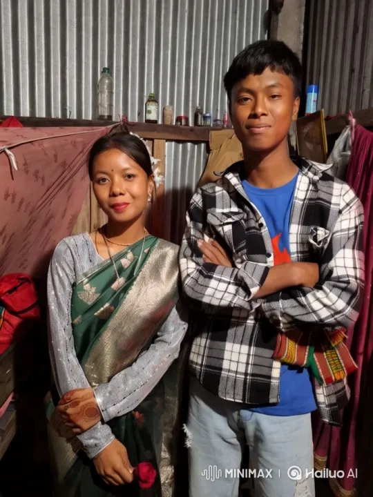 Affectionate Couple Shares Intimate Moment in Rustic Setting – AI Generated Video | Hailuo AI
