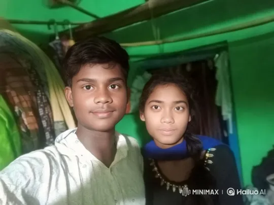 Couple Shares Intimate Moment in Cozy Green Room – AI Generated Video | Hailuo AI