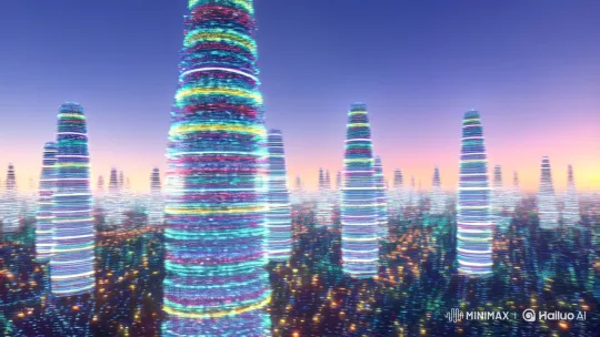 AI's Digital Journey: Exploring Data's Vast, Complex Landscape – AI Generated Video | Hailuo AI