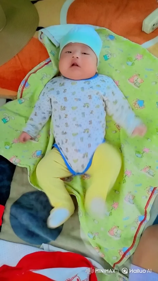 Baby's Joyful Kung Fu Dance in Live2D Animation – AI Generated Video | Hailuo AI