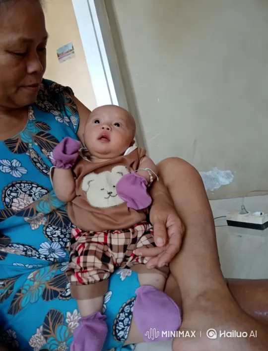 Baby Kungfu Dance with Adult Support – AI Generated Video | Hailuo AI