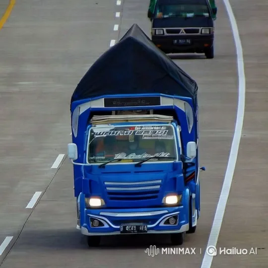 Truck Transforms into a Robot on Highway – AI Generated Video | Hailuo AI