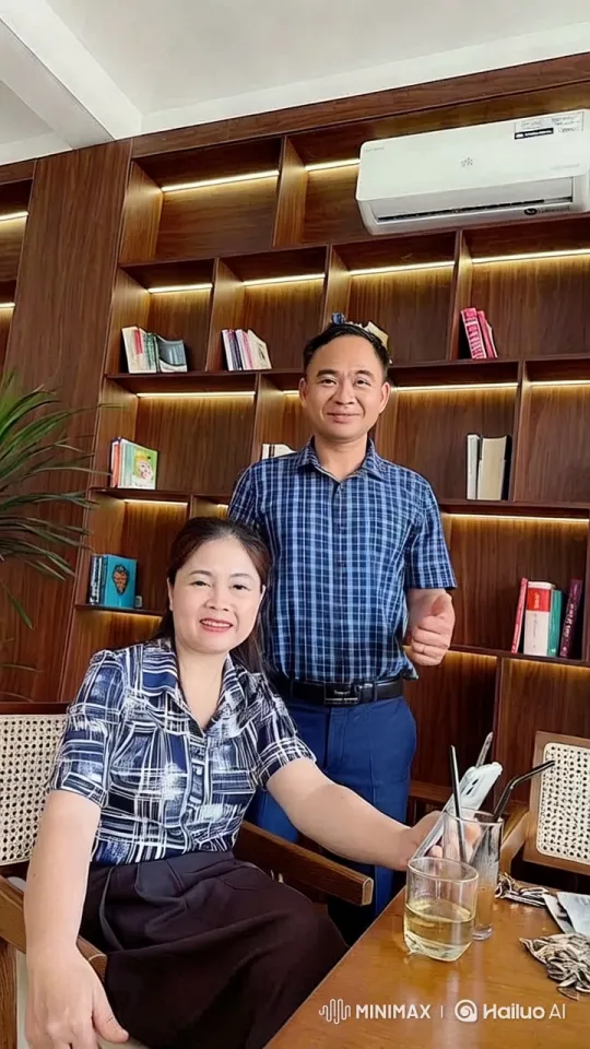 Affectionate Couple Shares Intimate Moment in Library – AI Generated Video | Hailuo AI