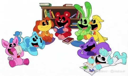 Colorful Cartoon Characters Perform Energetic Kung Fu Battle – AI Generated Video | Hailuo AI