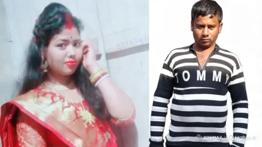 Romantic Couple Shares Intimate Kiss in Elegant Styles – AI Generated Video | Hailuo AI