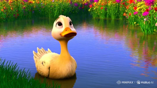 Doudou and Leo's Joyful Adventure in the Enchanted Meadow – AI Generated Video | Hailuo AI