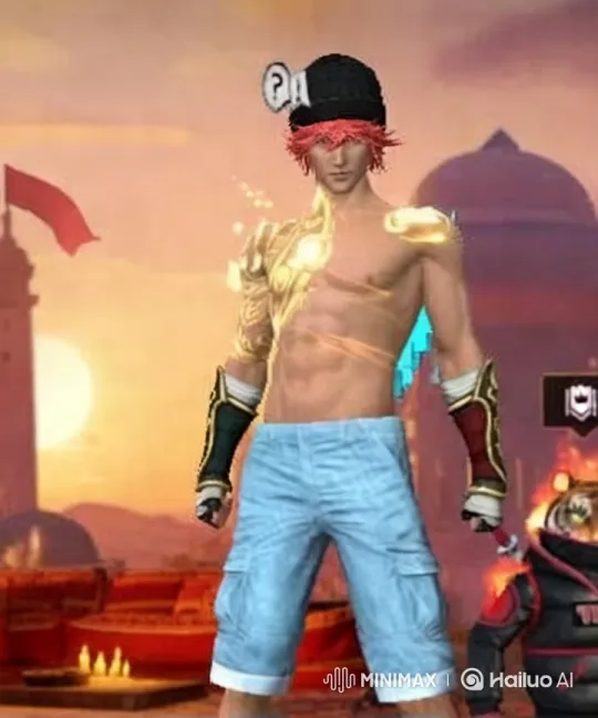 Heroic Figure in Golden Armor Amidst Desert Sunset – AI Generated Video | Hailuo AI
