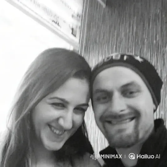 Intimate Embrace and Romantic Kiss in Cozy Setting – AI Generated Video | Hailuo AI