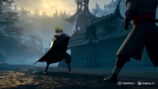 Ethereal Landscape: Itachi vs. Madara's Aesthetic Battle – AI Generated Video | Hailuo AI