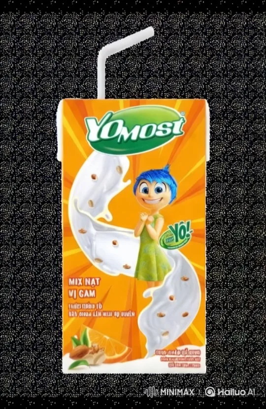 Yomost Yogurt: Brightly Designed Carton with Character – AI Generated Video | Hailuo AI