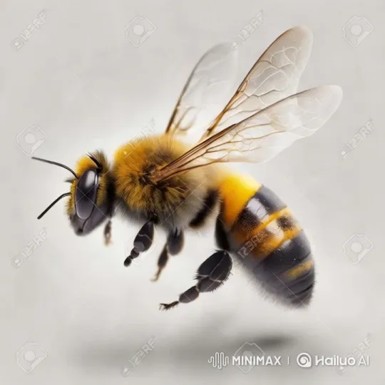 Ant Escapes Bee Attack by Bird of Prey Intervention – AI Generated Video | Hailuo AI