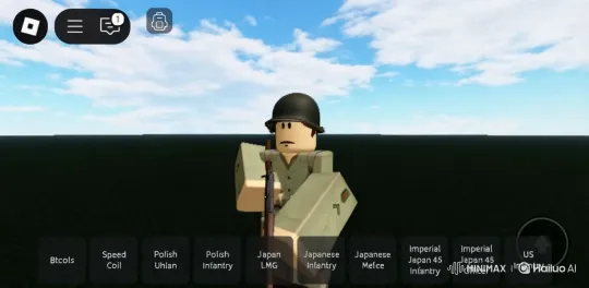 Live2D Military Character in Serene Landscape – AI Generated Video | Hailuo AI