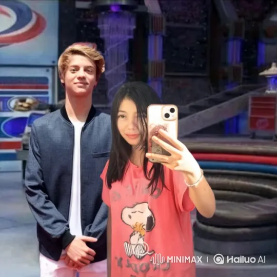 Intimate Embrace in Futuristic Setting Captured by Camera – AI Generated Video | Hailuo AI