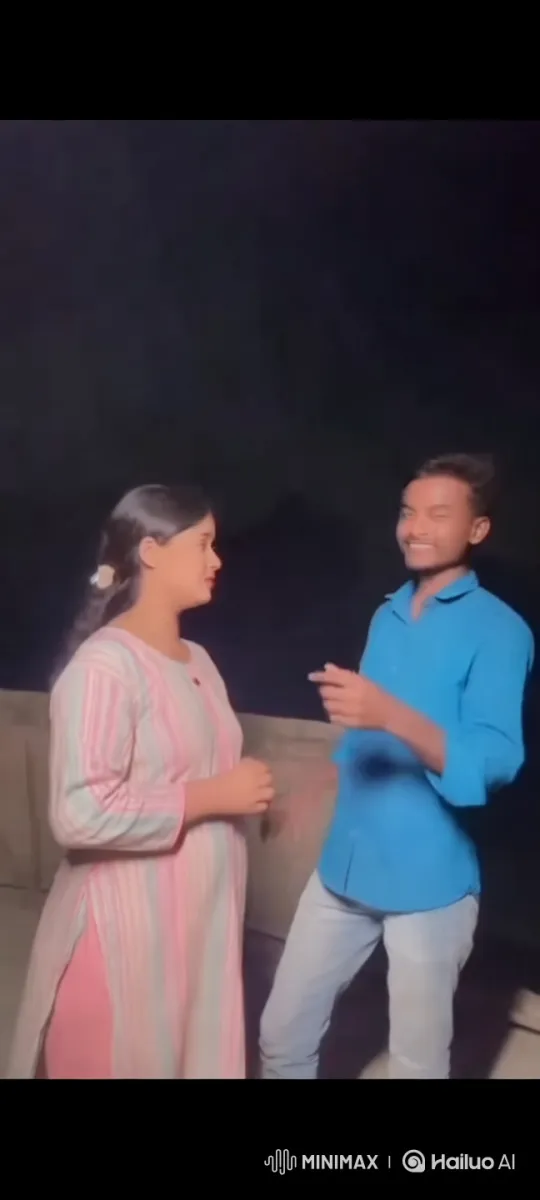 Young Couple Shares Intimate Kiss on Terrace – AI Generated Video | Hailuo AI