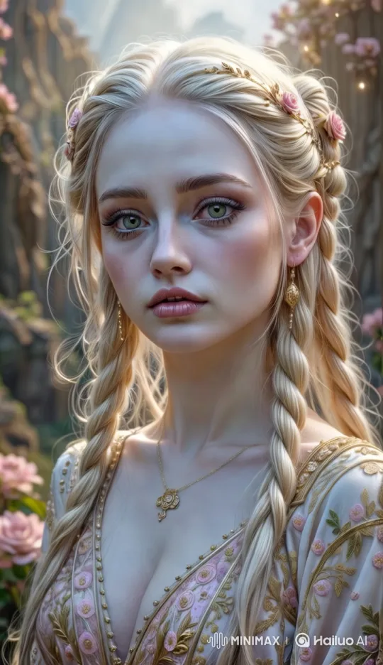 Regal Fantasy Princess: Ethereal Beauty in Motion – AI Generated Video | Hailuo AI