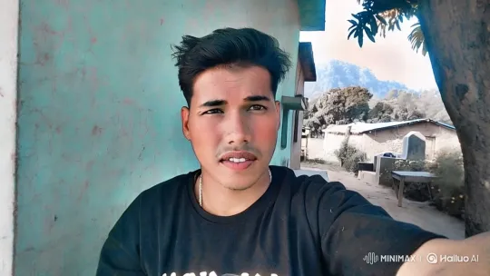 Young Man in Rustic Setting with Dynamic Camera Work – AI Generated Video | Hailuo AI