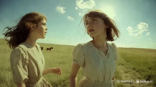 Dreamlike Walk Through Sunlit Wheat Fields – AI Generated Video | Hailuo AI