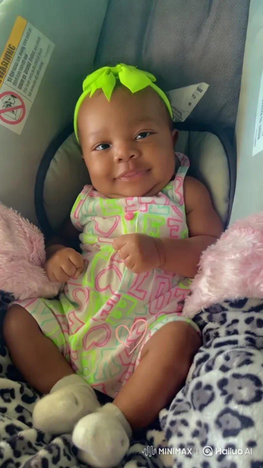 Baby's Joyful Dance in Colorful Setting – AI Generated Video | Hailuo AI