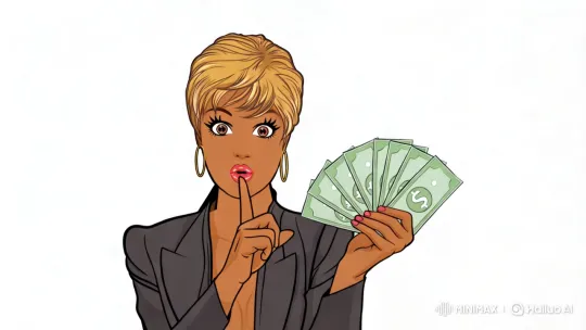 Woman with Money and Gestures in High Aesthetic Video – AI Generated Video | Hailuo AI