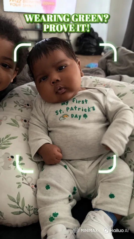Baby Celebrates St. Patrick's Day with Dance – AI Generated Video | Hailuo AI