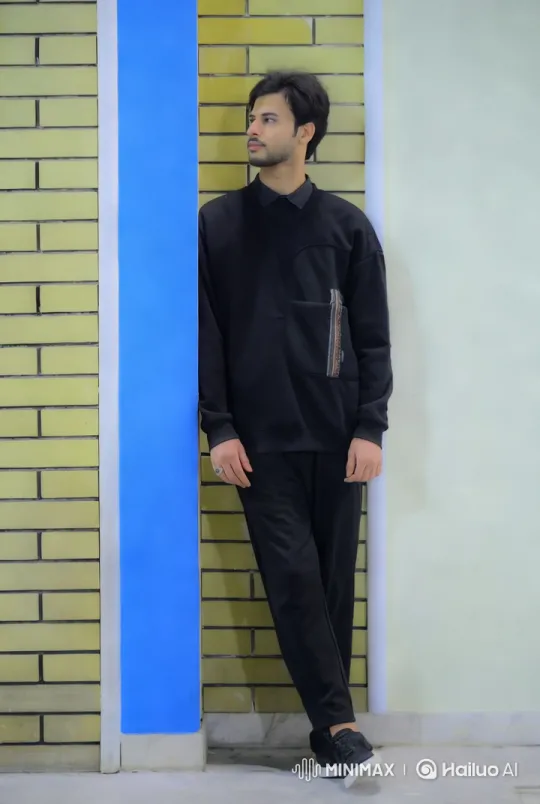 Stylish Man Showcases Minimalist Fashion – AI Generated Video | Hailuo AI