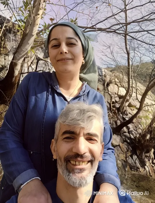 Couple Embraces in Tranquil Outdoor Setting – AI Generated Video | Hailuo AI