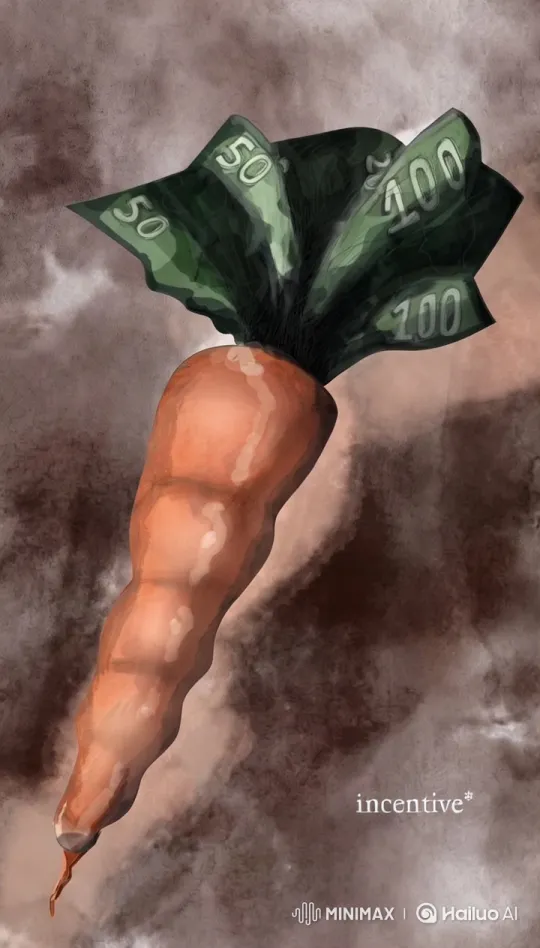 Surreal Carrot with Money Leaves Grows – AI Generated Video | Hailuo AI