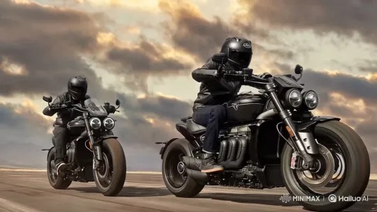 Apocalyptic Motorcycle Chase Through Desolate Landscape – AI Generated Video | Hailuo AI