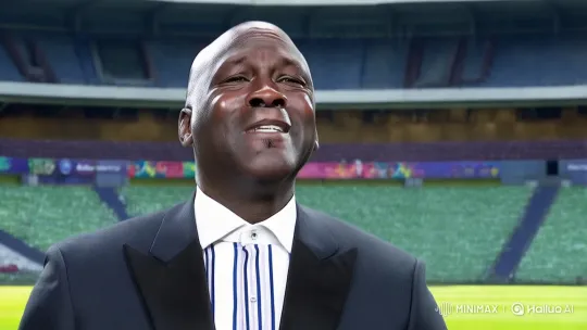Footballers Ronaldo and Messi Comfort, Clash Over Crying Man – AI Generated Video | Hailuo AI