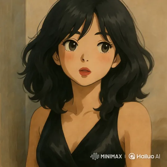 Introspective Portrait of a Young Woman – AI Generated Video | Hailuo AI