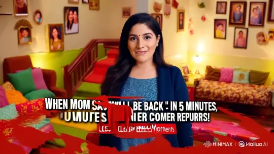 Title: Mom's Delay: Indian Household Comedy – AI Generated Video | Hailuo AI