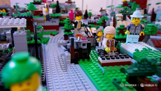 LEGO "Breaking Bad" Miniature Masterpiece Showcase – AI Generated Video | Hailuo AI