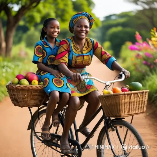 Joyful Ride Through Lush Landscapes in Traditional Attire – AI Generated Video | Hailuo AI