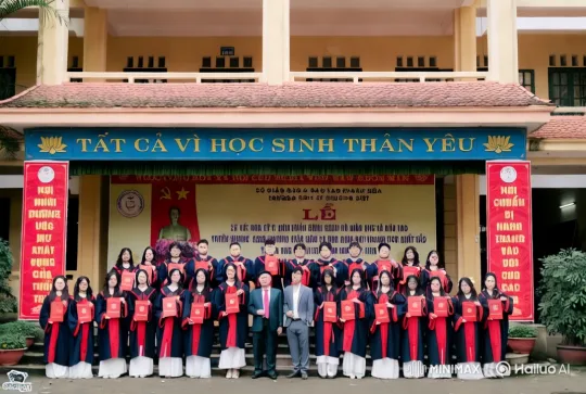 Graduates Soar Above School in Symbolic Flight – AI Generated Video | Hailuo AI