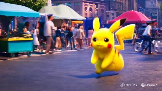 Pikachu Dashes Through Vibrant Istanbul Streets – AI Generated Video | Hailuo AI