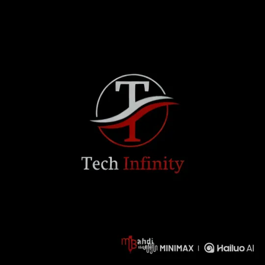 Tech Infinity Logo Animation with Futuristic Design – AI Generated Video | Hailuo AI