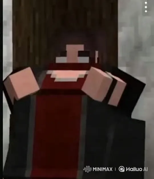 Minecraft: Artistic Tracking Shot of Dynamic Character – AI Generated Video | Hailuo AI