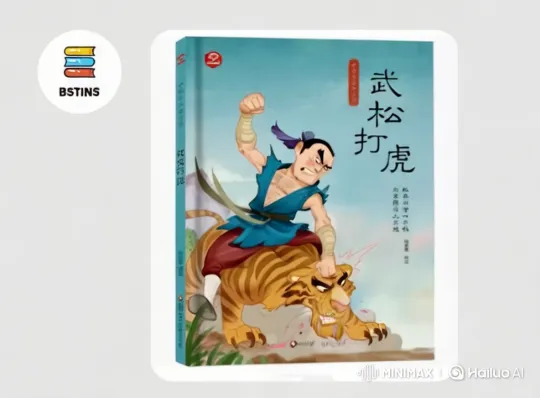 Man Fights Fierce Tiger in Dramatic Struggle – AI Generated Video | Hailuo AI