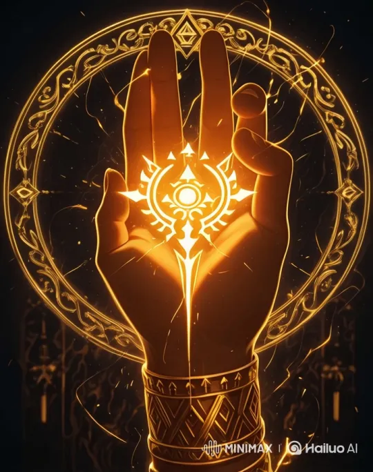 Magical Hand Restoration in Live2D Animation – AI Generated Video | Hailuo AI